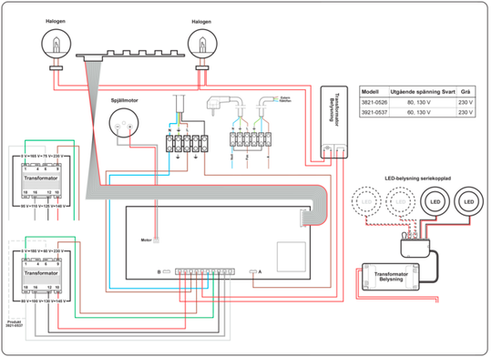 Systemair sentralavtrekk Slimline - 392-16/2 hvit 60cm