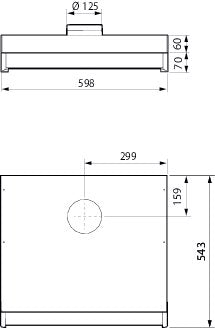 Systemair MONOLIT-B Hvit