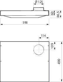 Systemair MONOLIT-M Hvit