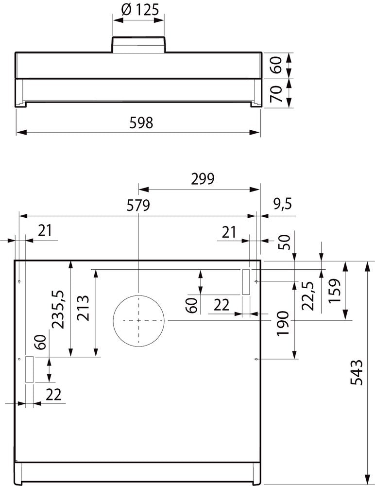 Systemair MONOLIT-EC Hvit