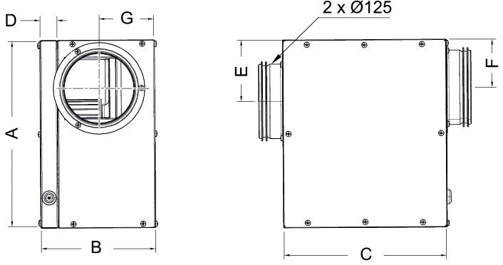 Systemair VEF-1 EC